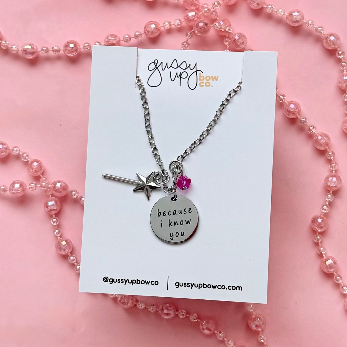 Elphaba "Because I Know You" Necklace