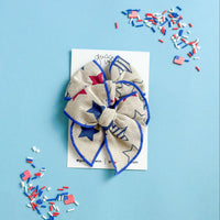 Vintage Stars Whimsy Pigtail Set
