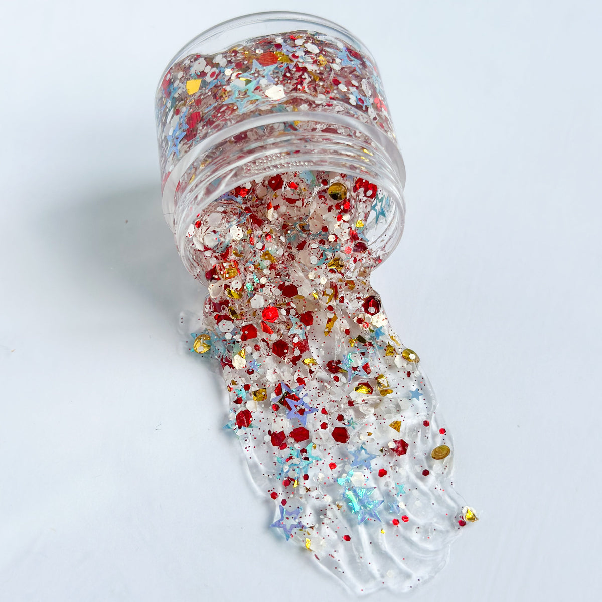Stars and Stripes Hair Glitter