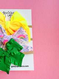 August 25 Yellow WhimsyBow