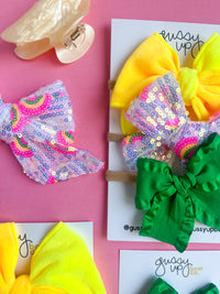 August 25 Yellow WhimsyBow