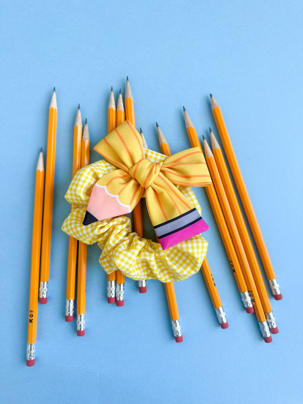 Pencil Power Scrunchy