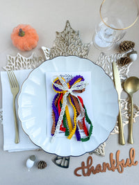 Give Thanks Ribbon Bow