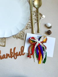 Give Thanks Ribbon Pigtail Set