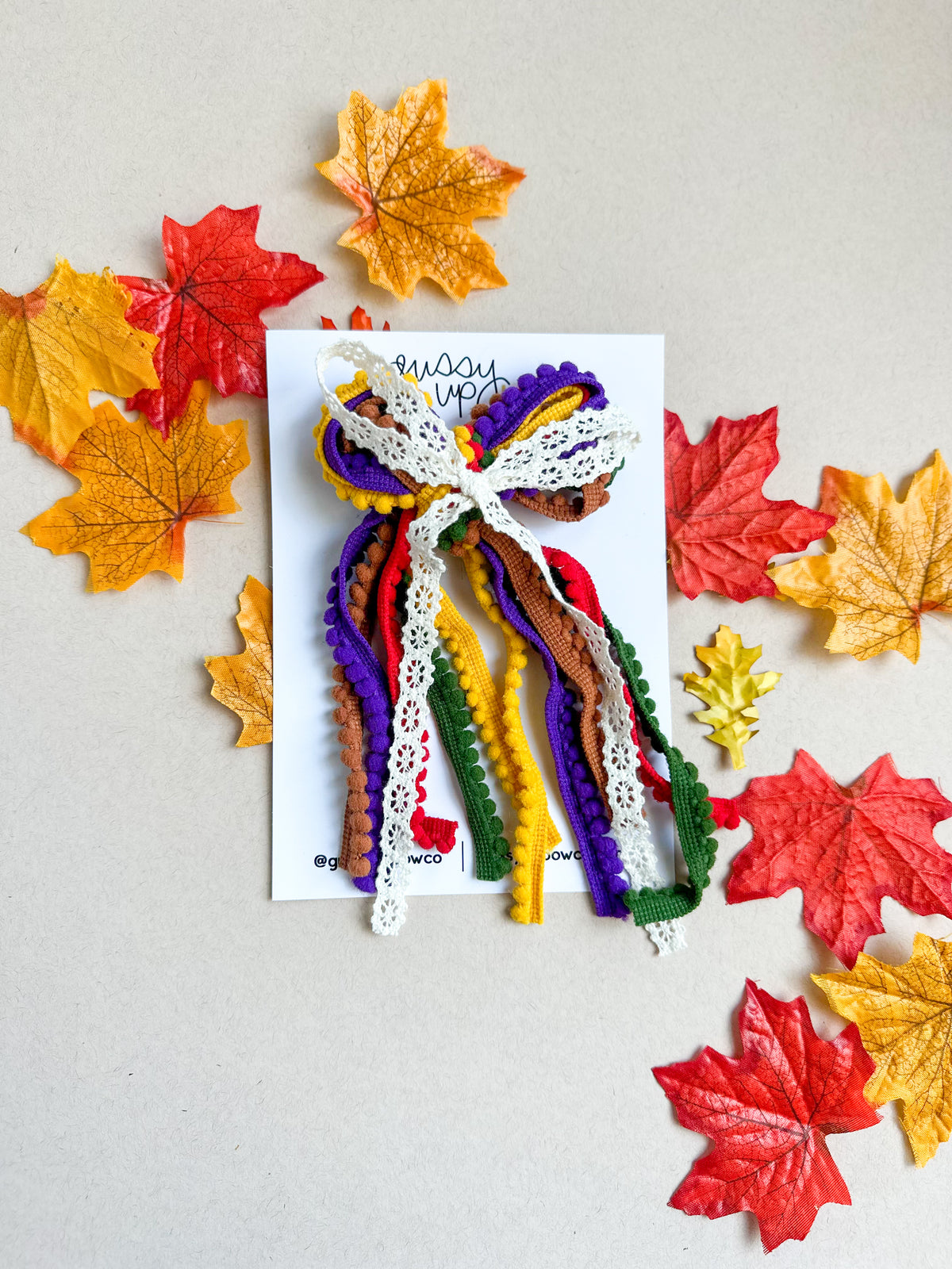 Give Thanks Ribbon Bow