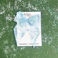 Ice Princess Mesh Bow