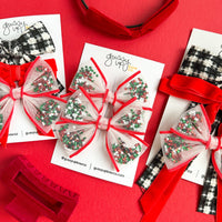 December 25 Red Velvet Bow