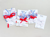 July 24 Red Polka Dot Classic Bow