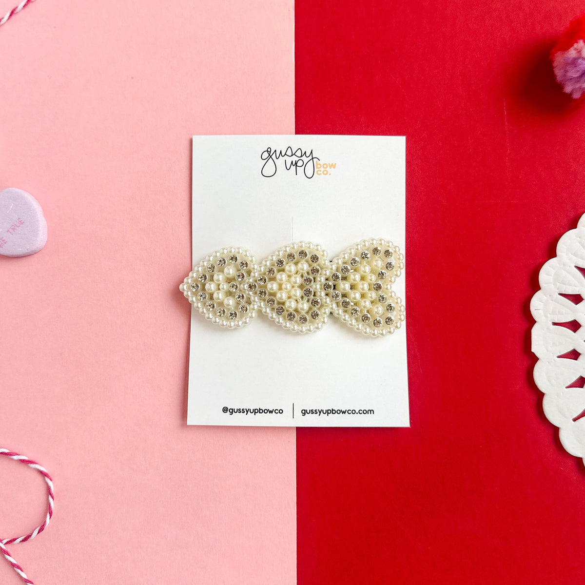 Heart Sparkle Snap Clip