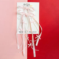 Pretty In Pink Bow Set