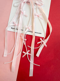 Pretty In Pink Bow Set