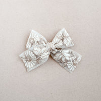 Daphne Embroidered Bow