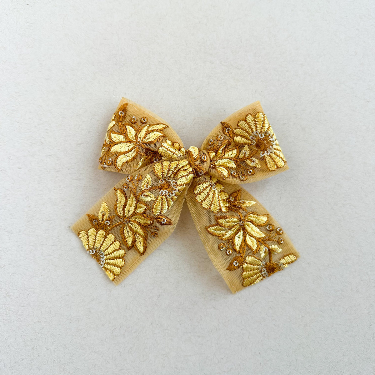 Penelope Embroidered Bow