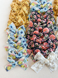 Penelope Embroidered Bow