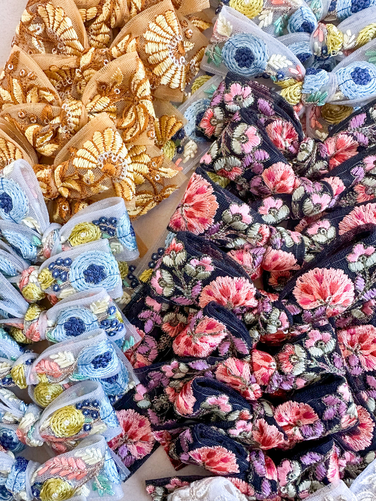 Penelope Embroidered Bow