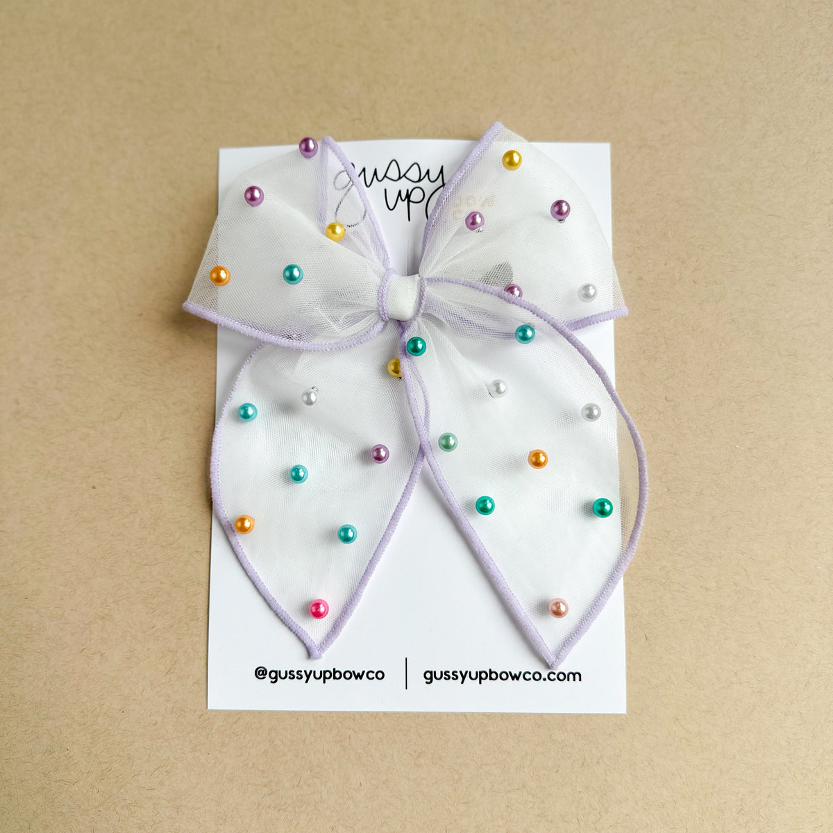 Spring Pearl | Whimsy Bow