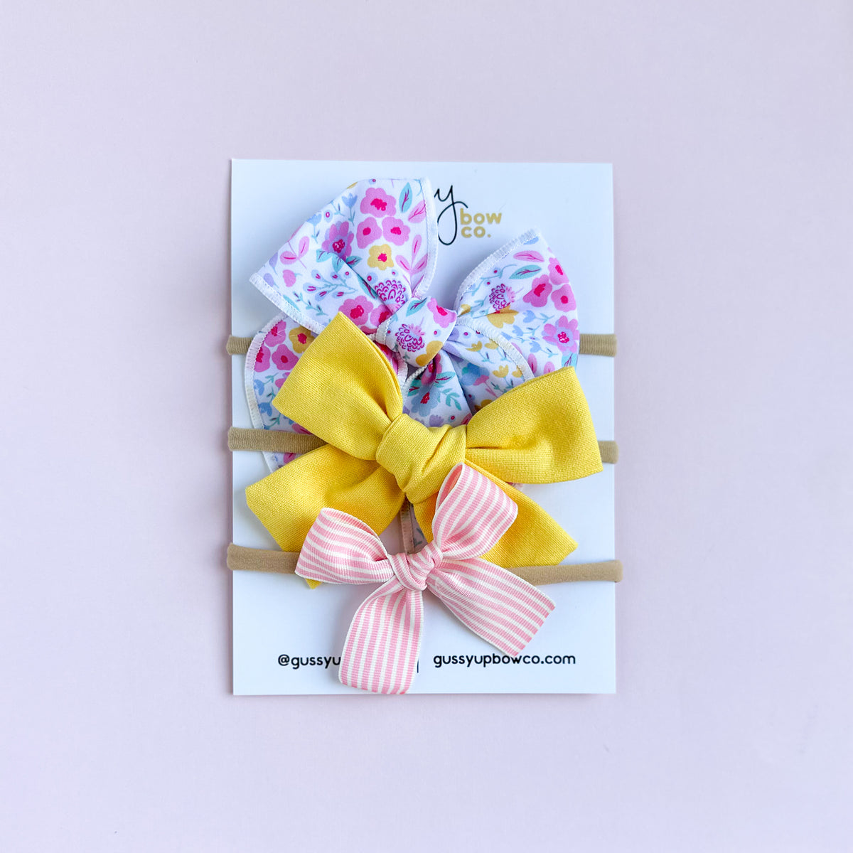 Bow Club Subscription Set | Mini Bows on Nylon Headbands