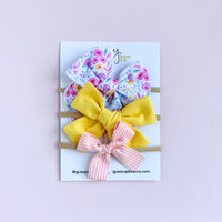 Bow Club Subscription Set | Mini Bows on Nylon Headbands