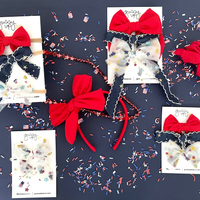 July 25 Red Whimsy Bow