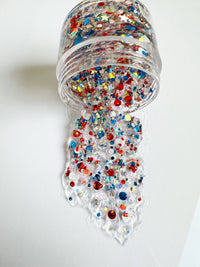 Yankee Doodle Hair Glitter Bundle