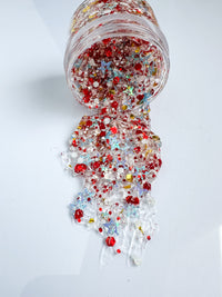 Stars and Stripes Hair Glitter