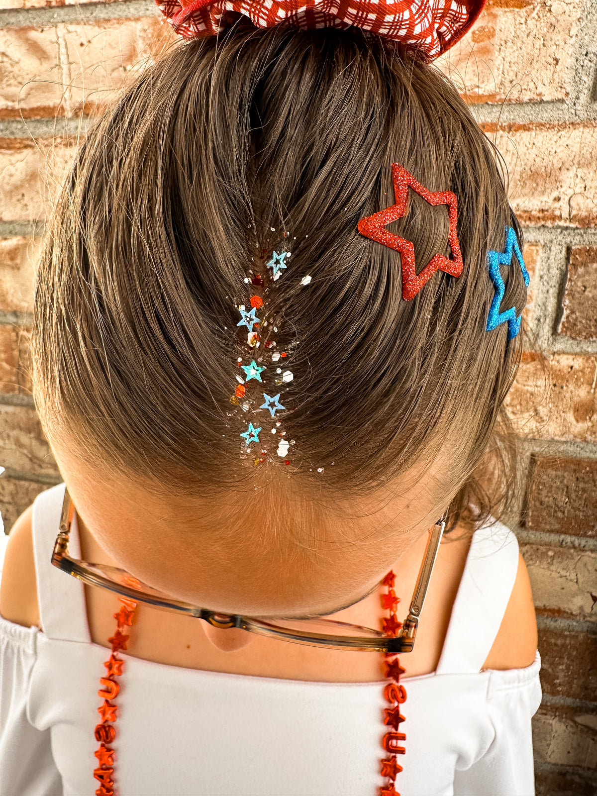 Stars and Stripes Hair Glitter