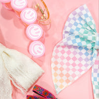 May 25 Checker Whimsy Bow