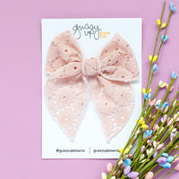 Blush Lace | Whimsy Bow