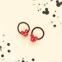 Mouse Dot Hair Tie Set | Happiest Place Collection