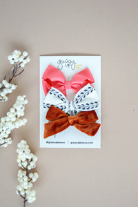 Bow Club Subscription Set | Mini Bows on Alligator Clips