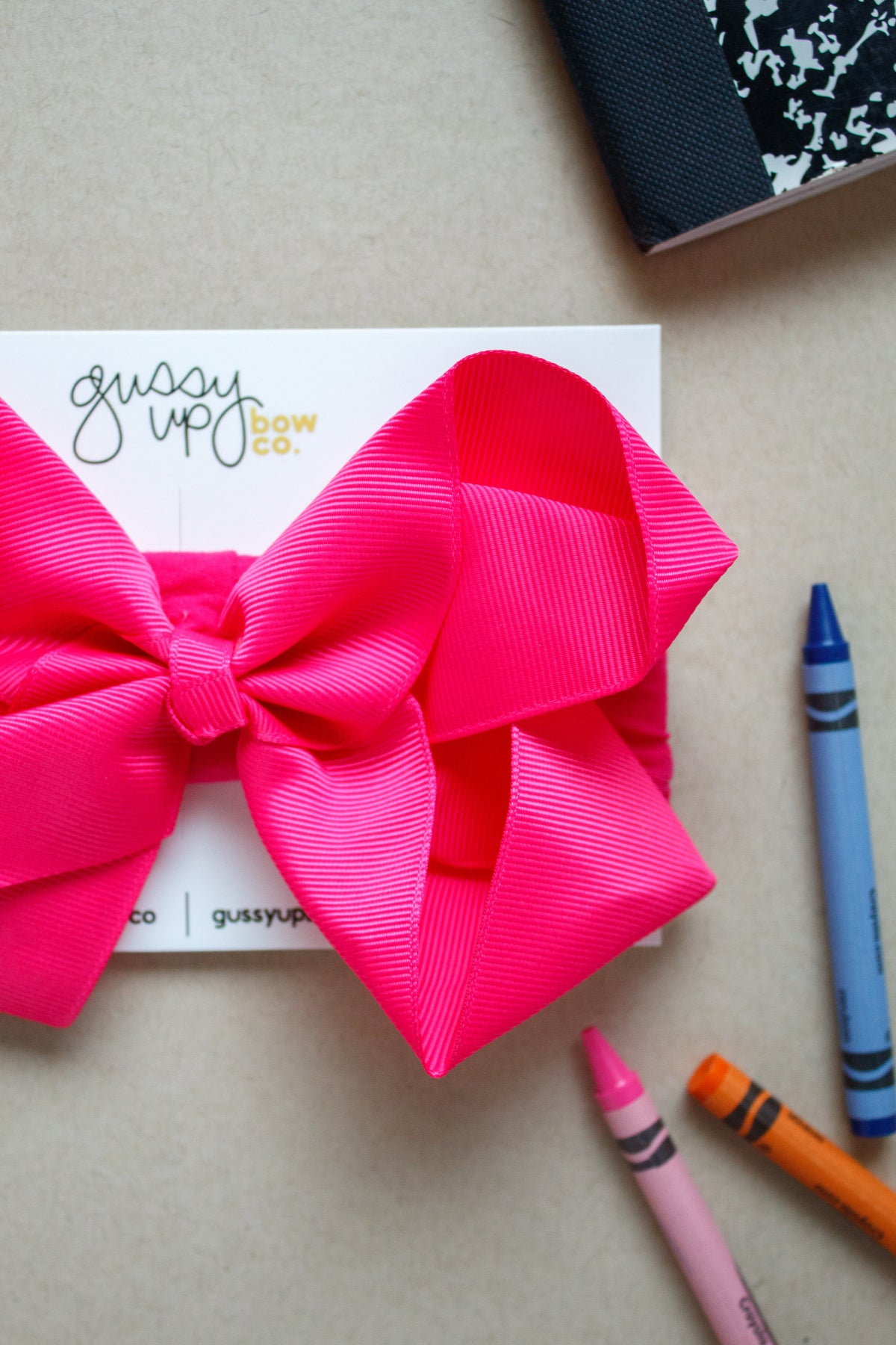 Bright Pink Glam Bow | Back to School 24 Collection