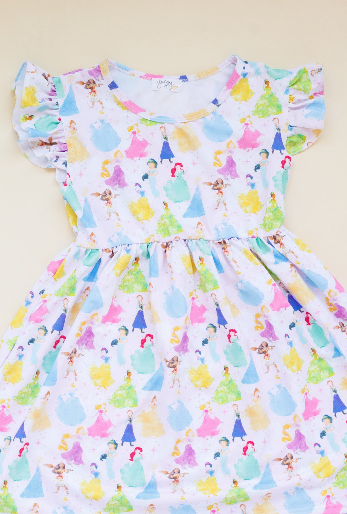 Watercolor Princess Dress | Girls