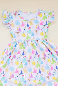 Watercolor Princess Dress | Girls