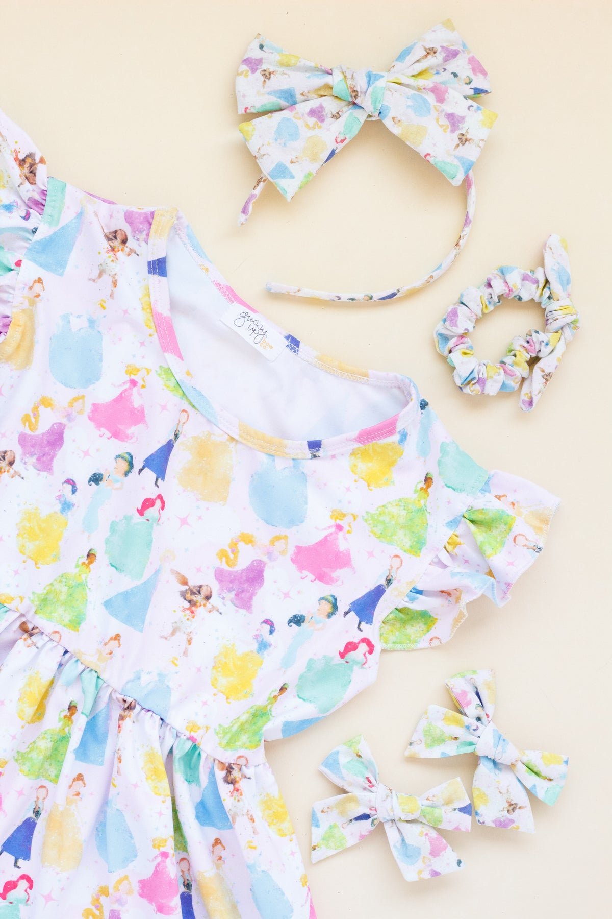 Watercolor Princess Dress | Girls