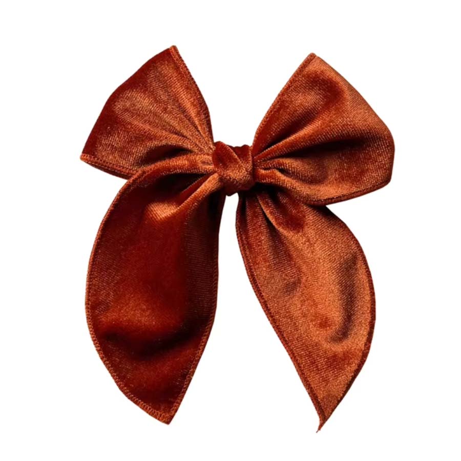 Pumpkin Velvet | Whimsy Bow