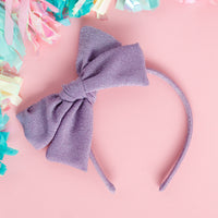 Shimmer Violet Extra Headband
