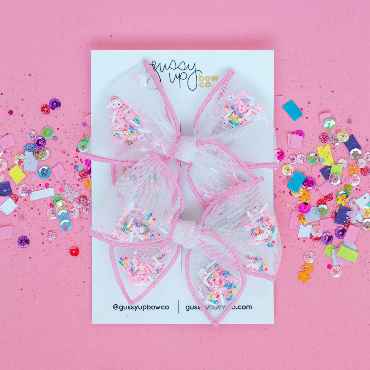 Rainbow Shaker Whimsy Pigtail Set Gussy Up Bow Co Rainbow Shaker Whimsy Pigtail Set Gussy Up Bow Co