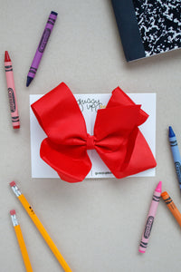 Red Glam Bow | Back to School 24 Collection