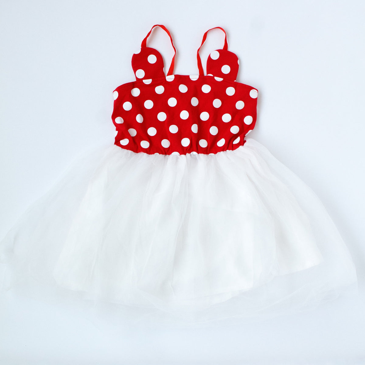 Red Dot Tulle Dress | Girls | Happiest Place Collection