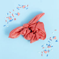 Red Shimmer | Scrunchy