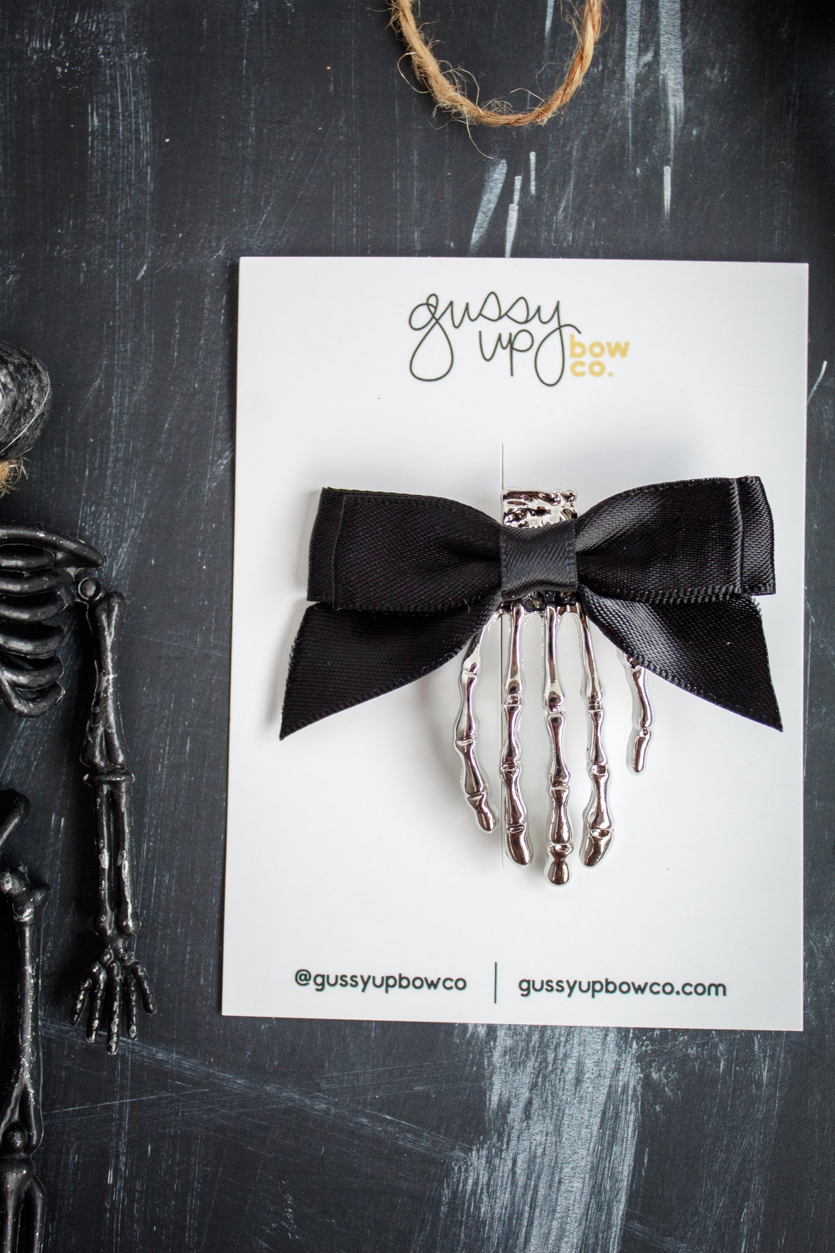 Bow Skeleton Clip | Halloween 24 Collection