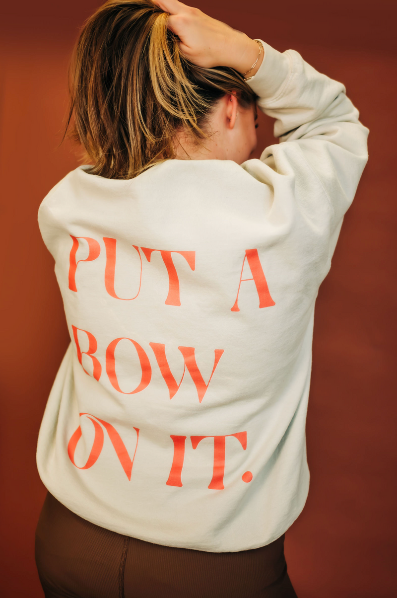 Put A Bow On It | Unisex Adult Sweater