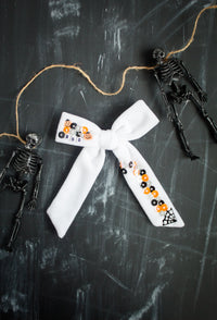 Cobwebs Sequin Extra Bow | Halloween 24 Collection