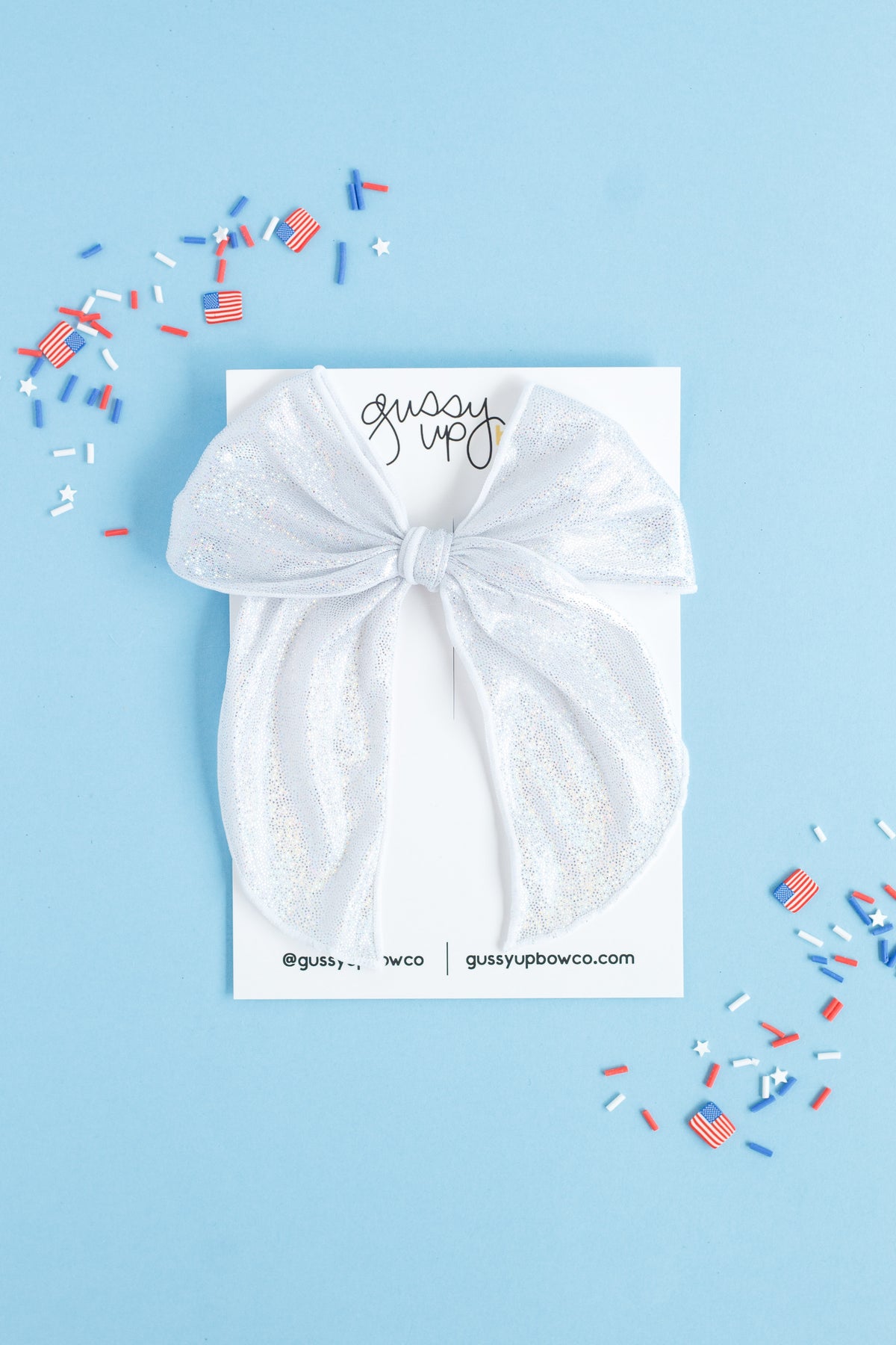 Silver Shimmer | Whimsy Bow