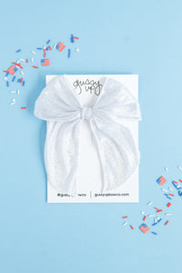 Silver Shimmer | Whimsy Bow