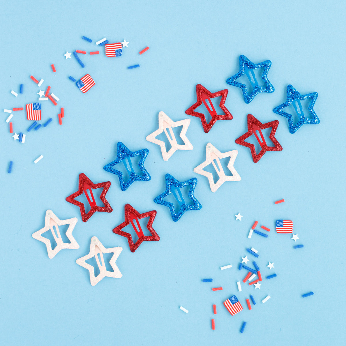 Sparkle Stars Clips