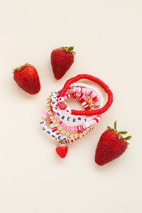 Strawberry Bracelet Bundle | Tutti Fruity Collection