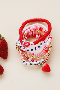 Strawberry Bracelet Bundle | Tutti Fruity Collection