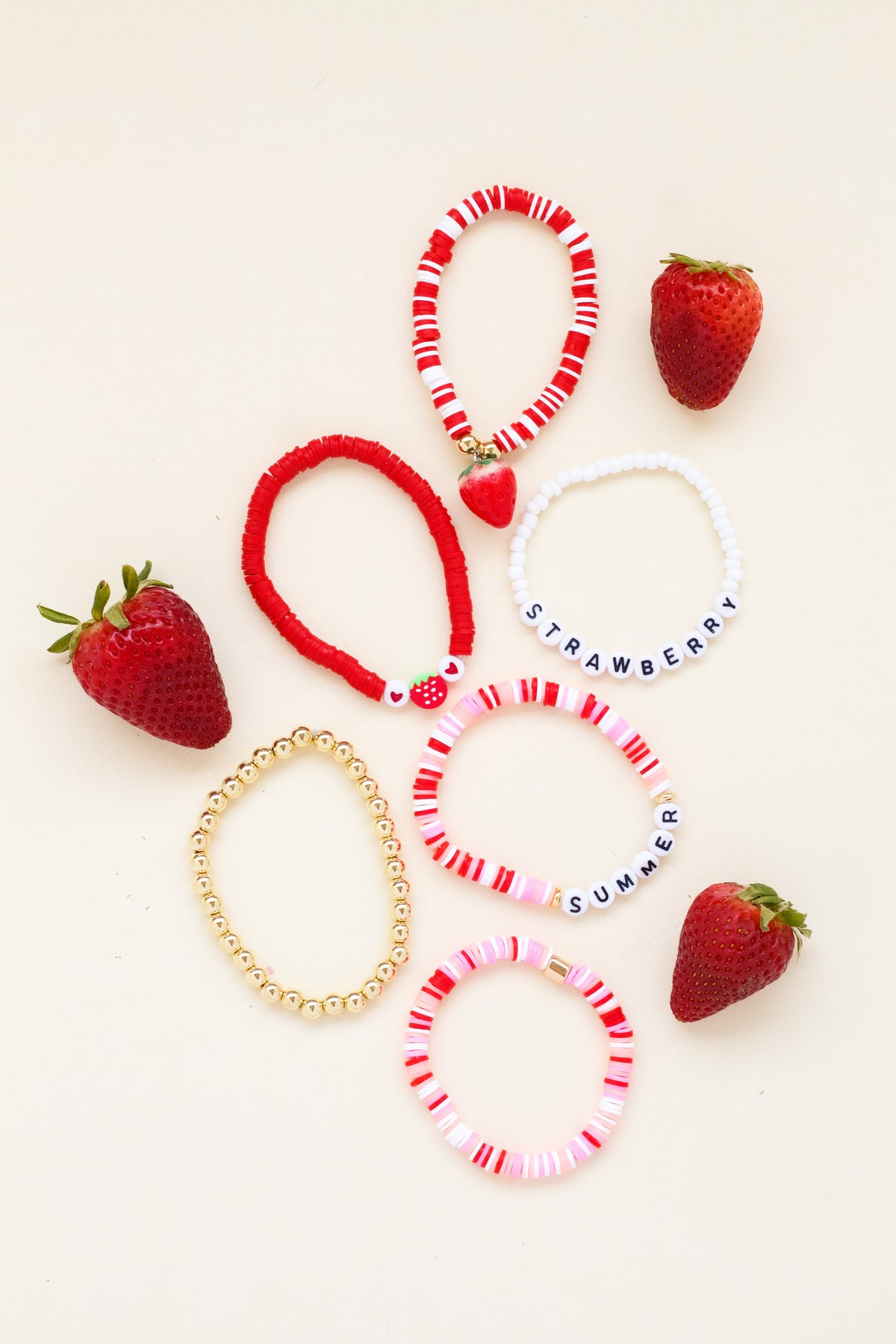 Strawberry Bracelet Bundle | Tutti Fruity Collection