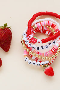 Strawberry Bracelet Bundle | Tutti Fruity Collection